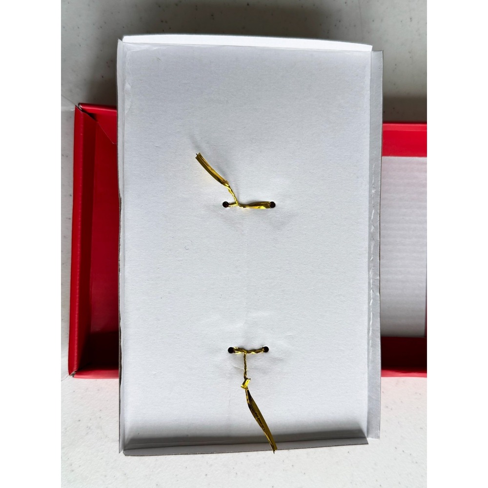 Jesus Is Born Key Cross Ornament New Resin Gold Embossed Nativity Scene 7.25" - Picture 4 of 5